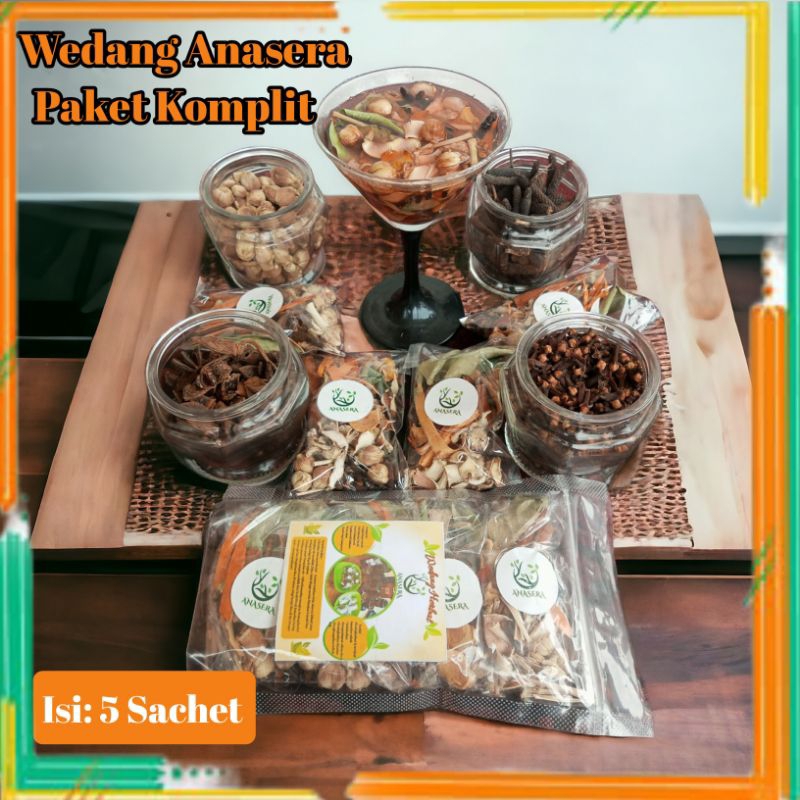 

WedangHerbalAnasera Paket Komplit isi5 pcs