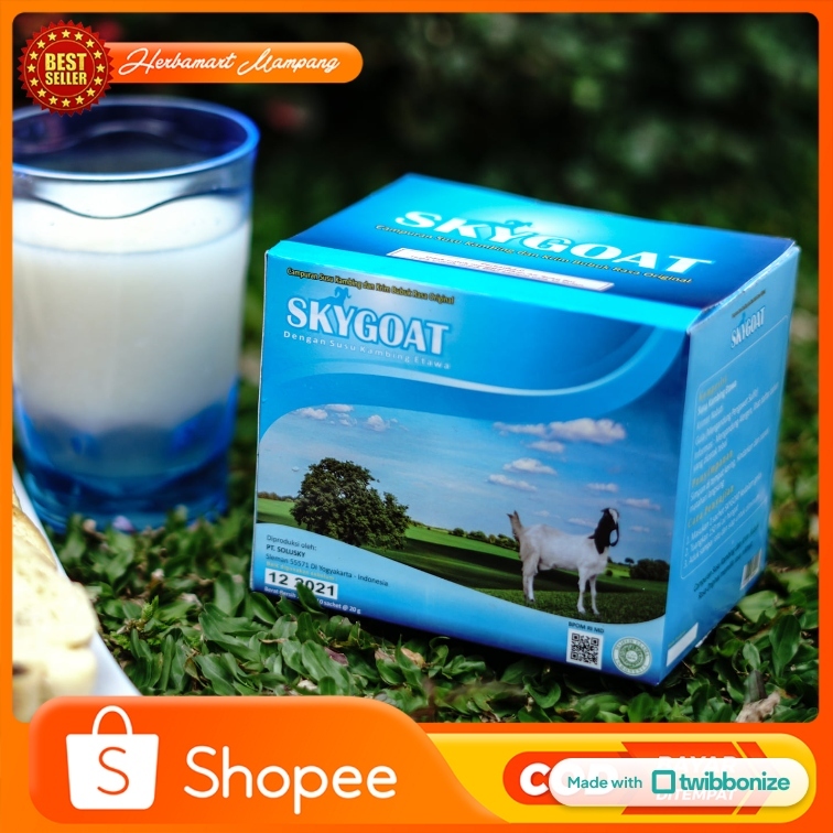 

Susu Kambing Ettawa Etawa SKYGOAT SKY GOAT Vanila Vanilla Original