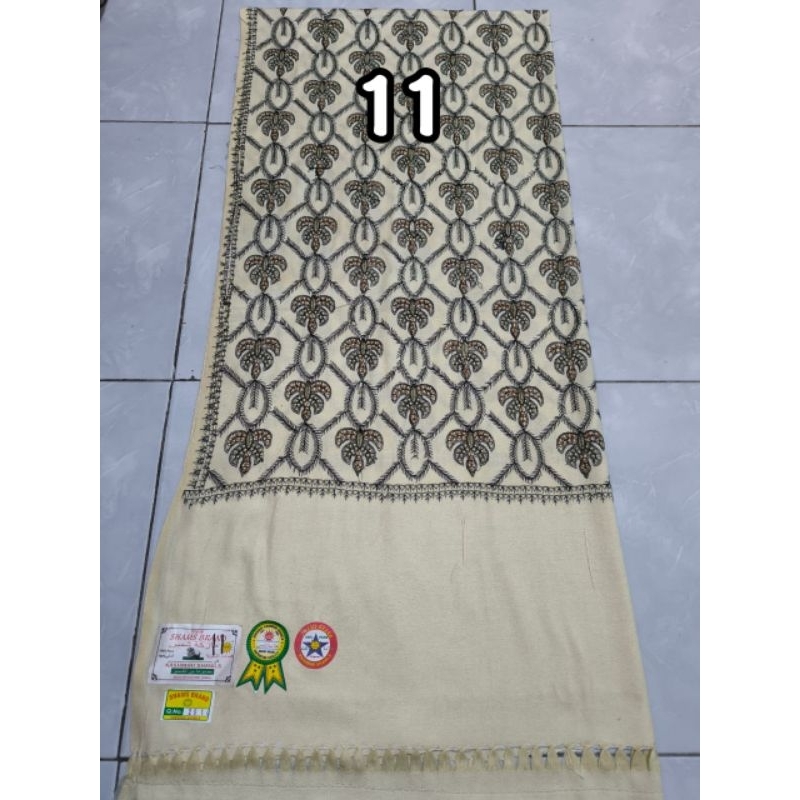 SORBAN KASHMIRO BAHAN EMBOS TEBAL HALUS JATUH FULL SULAM