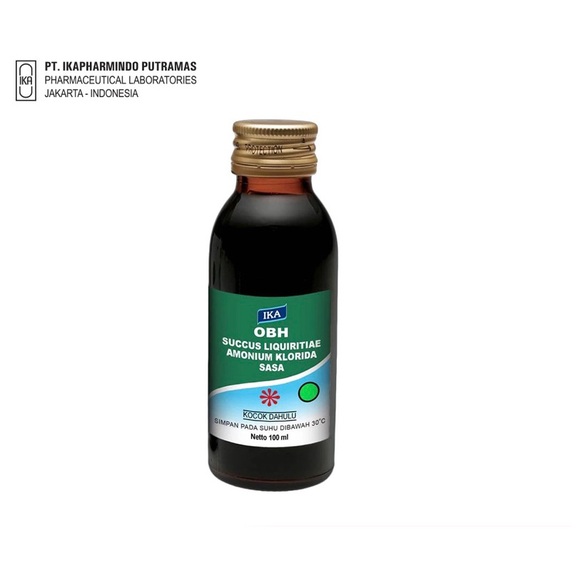 Obat Batuk Hitam OBH IKA 100ml - Obat Batuk Berdahak
