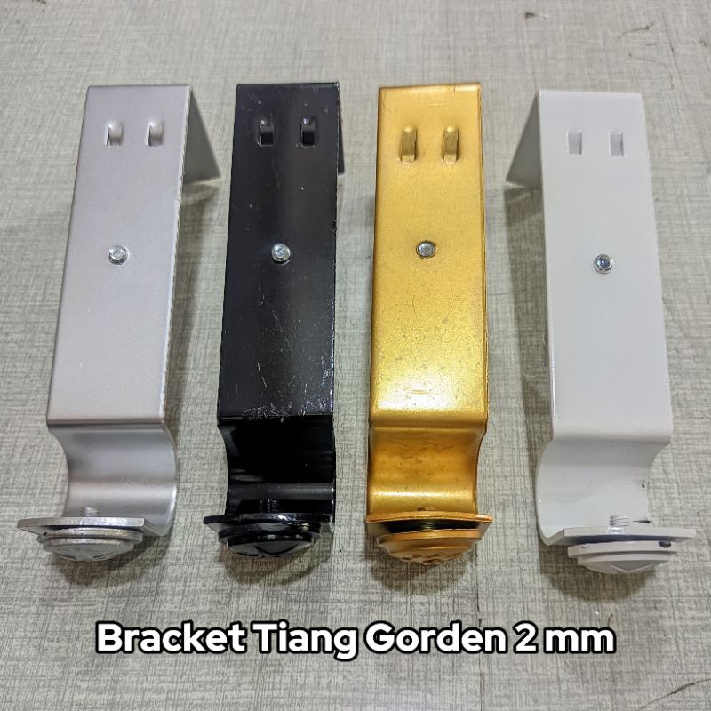 Bracket Gorden standar dan 2 MM Slot yang kokoh dan kuat