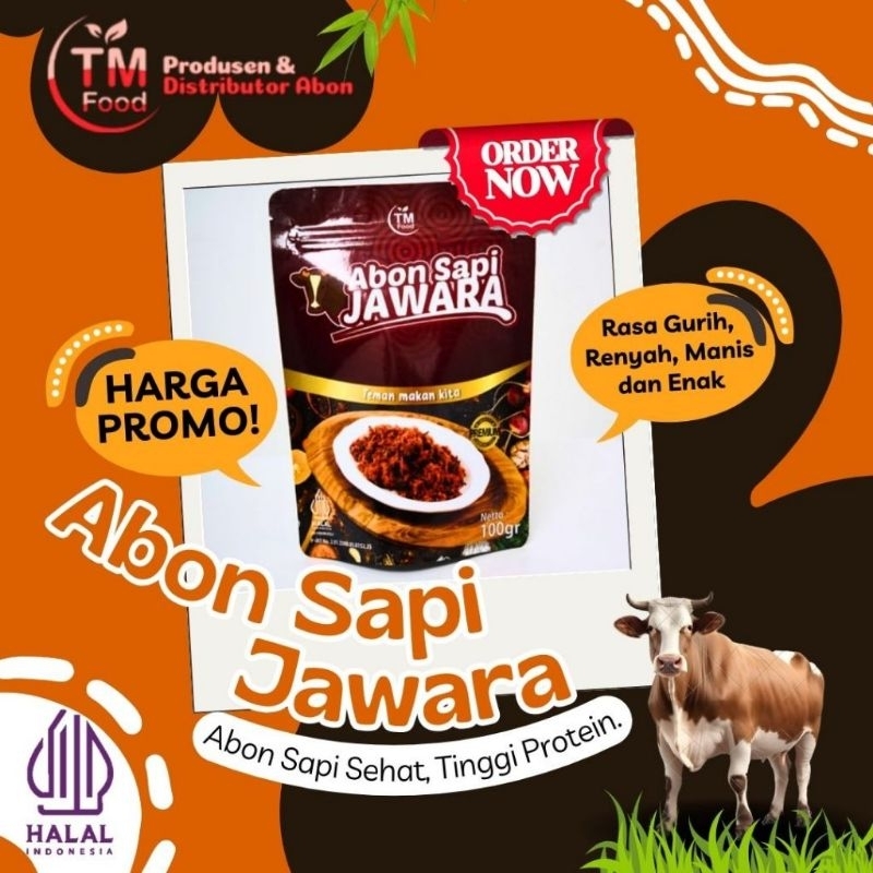 

Abon Sapi Jawara 1kg