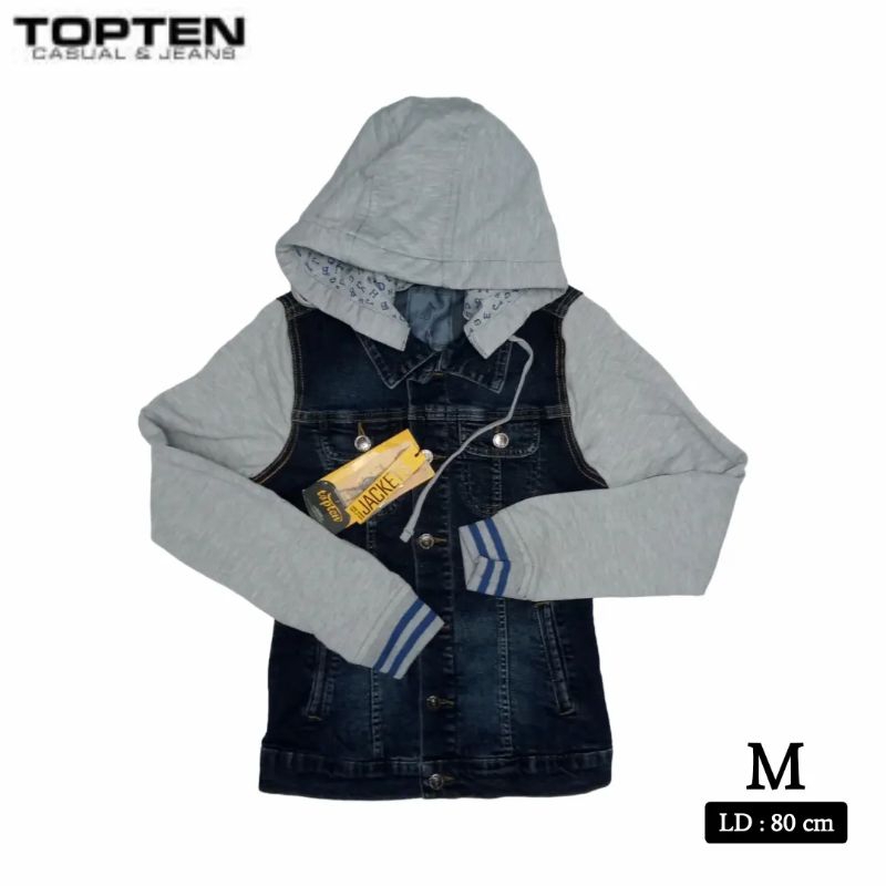 hoodie zipper cewek Topten