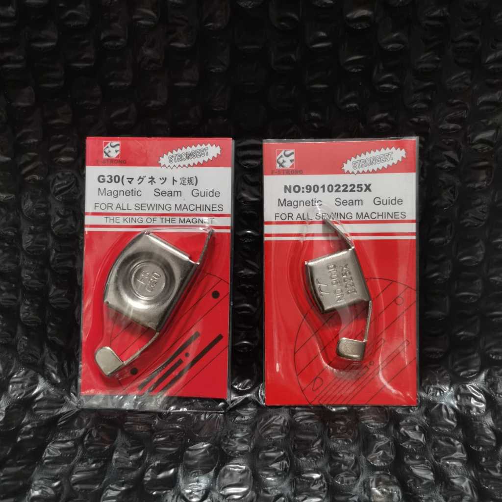 Magnet Pembatas Jahitan Mesin Jahit - Magnetic Seam Guide F-STRONG Kecil Besar