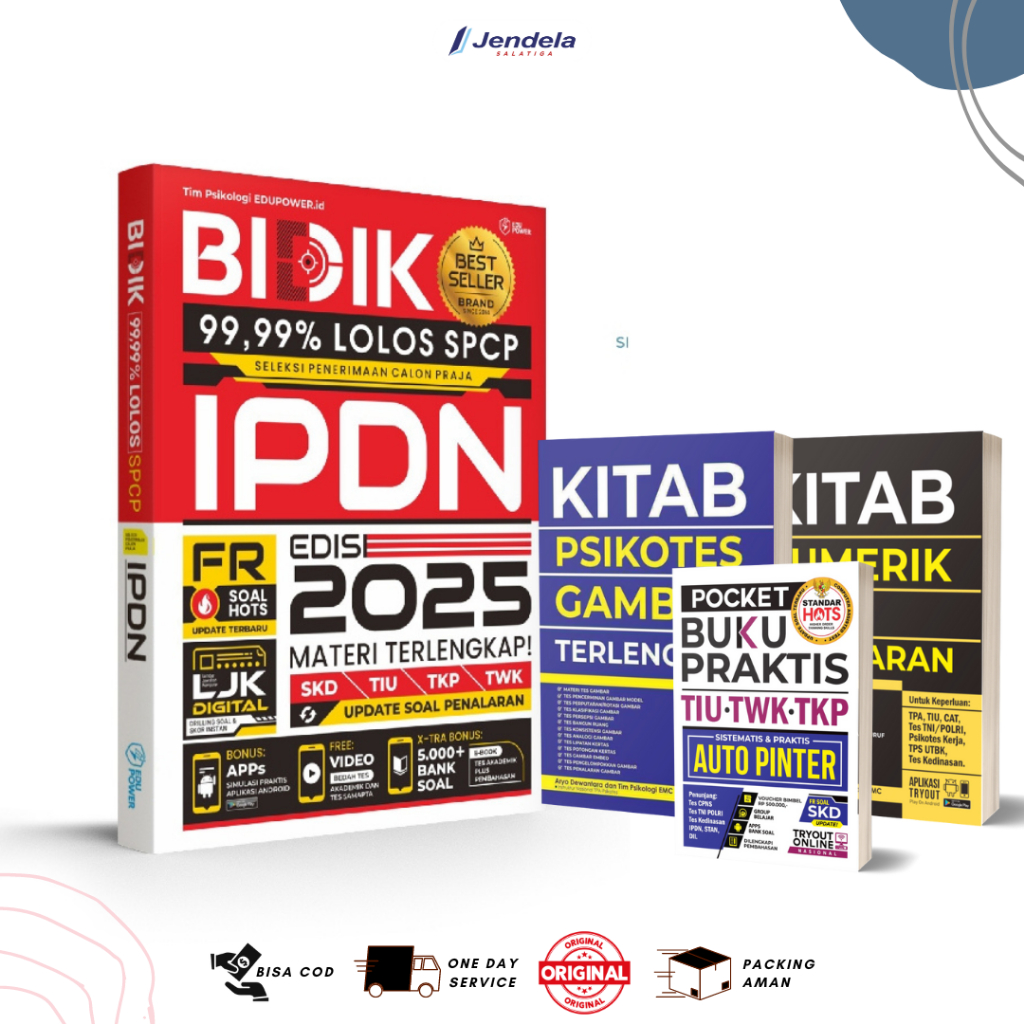 Buku IPDN 2025 Bidik 99,99% Lolos IPDN 2025