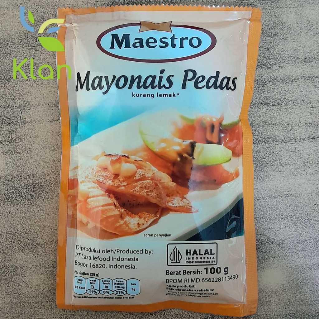 

MAESTRO SAUS MAYO PEDAS / SPICY MAYONAIS/ MAYONES PEDAS 100 GR