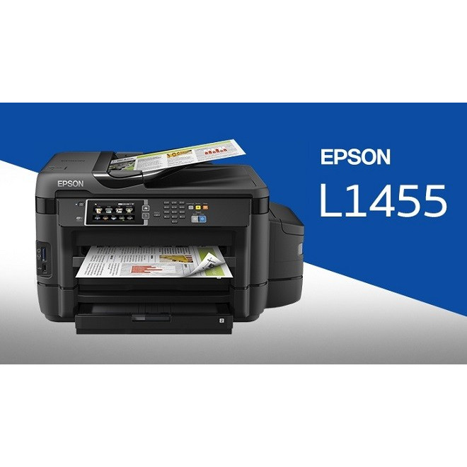 Printer Epson L1455 A3 Duplex Wifi Foto Copy Scan ADF A3
