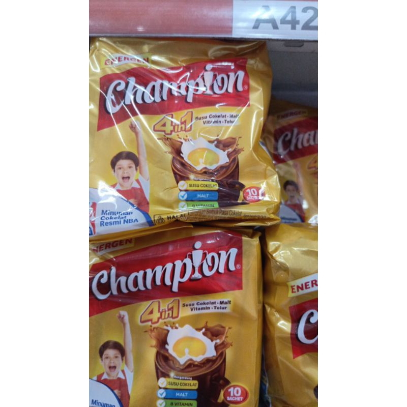 

energen champions coklat 4in1