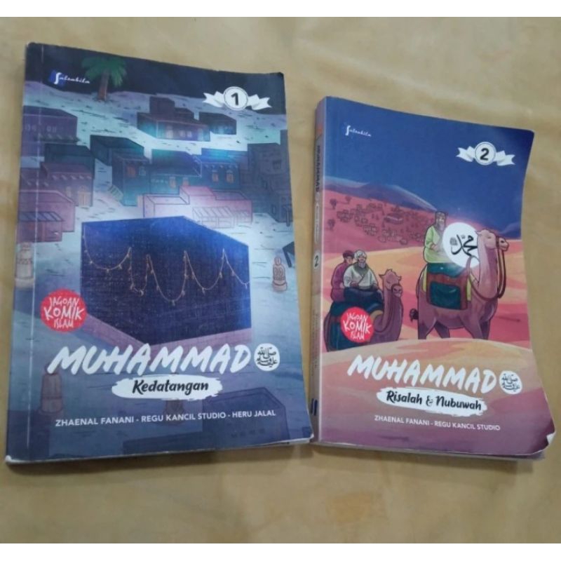 Buku Komik Islami 1,2 Ori Bekas
