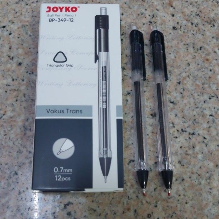 

HARGA GROSIR PAK Pulpen Vokus Cetek Transparant BP34912 7mm Pulpen Cetek Vokus