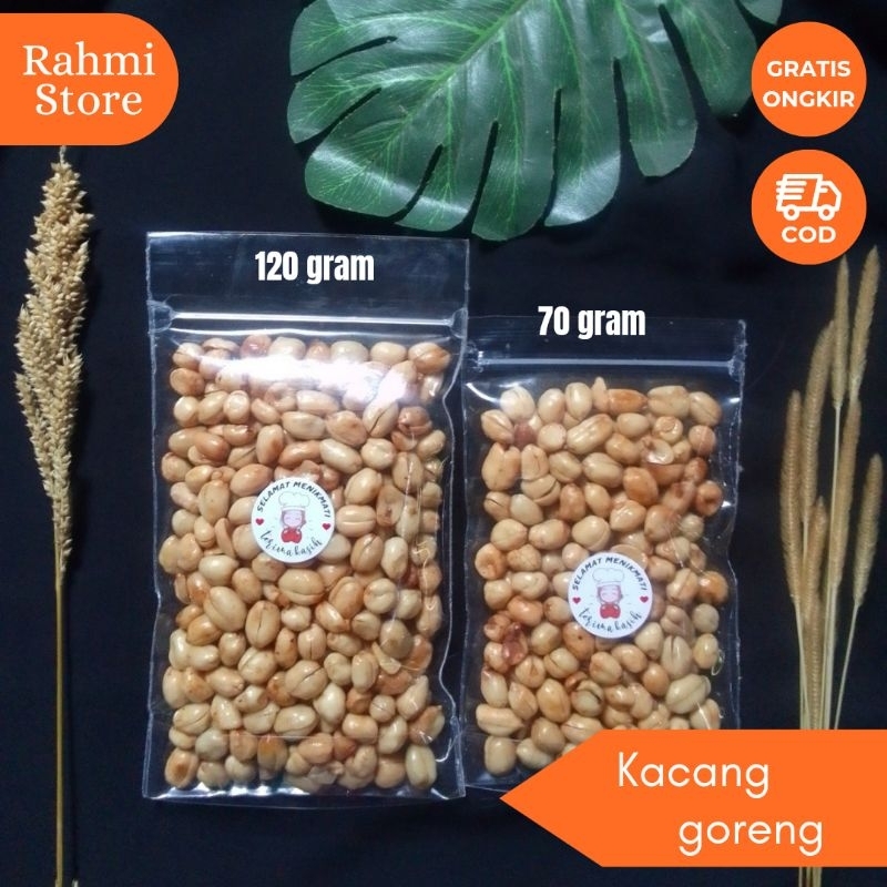 

(COD) KACANG GORENG BAWANG PUTIH GURIH ORIGINAL PEDAS MANIS AROMA DAUN JERUK | ACEH