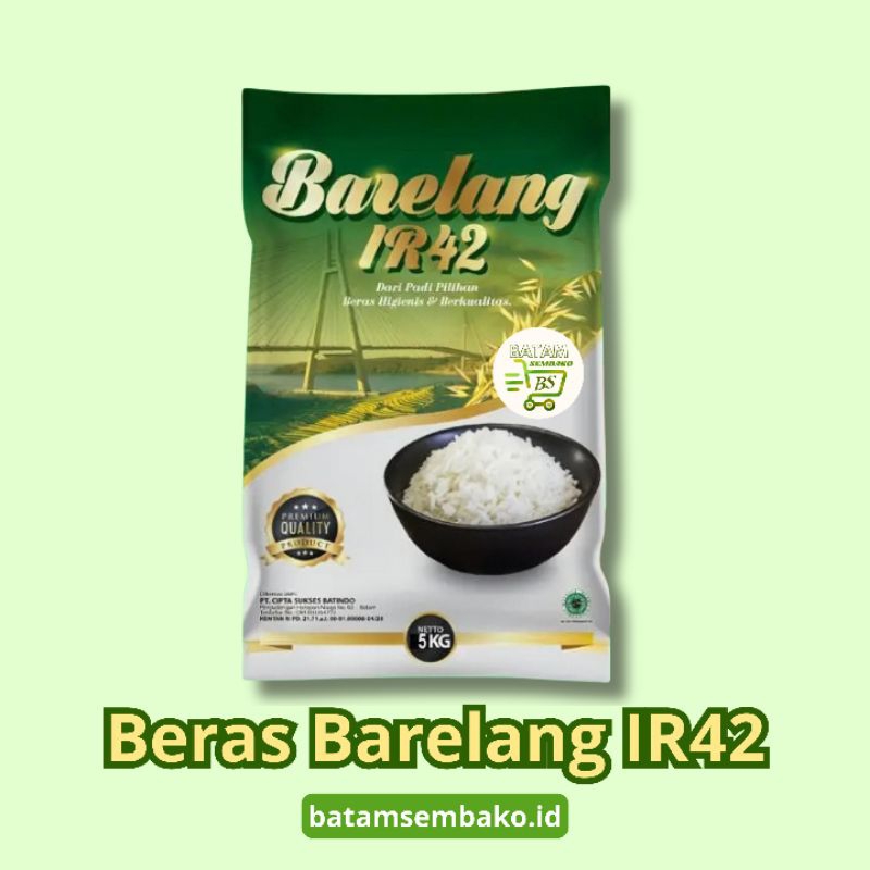 

Beras Barelang IR42 | 25kg