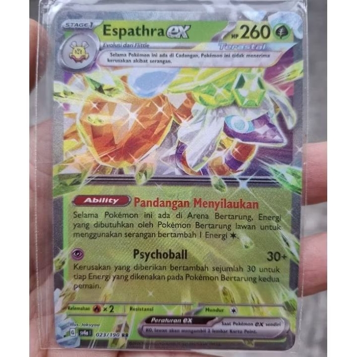 KARTU POKEMON LANGKA ESPATHRA