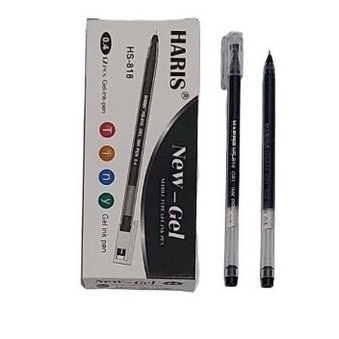

FASH SALE 12pc PULPEN GEL BIG FILL MURAH PEN JEL NEEDLE TIP PENA JUMBO BOLPEN LANCIP