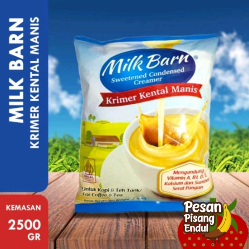 

Milk Barn Kental Manis 2,5kg