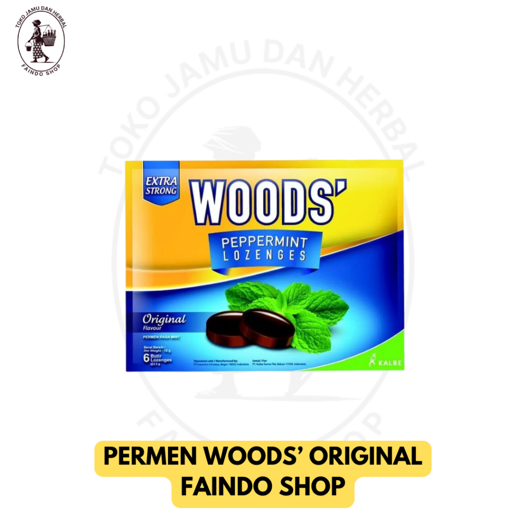

Permen Woods Original Eceran Isi 6 Butir Pelega Tenggorokan