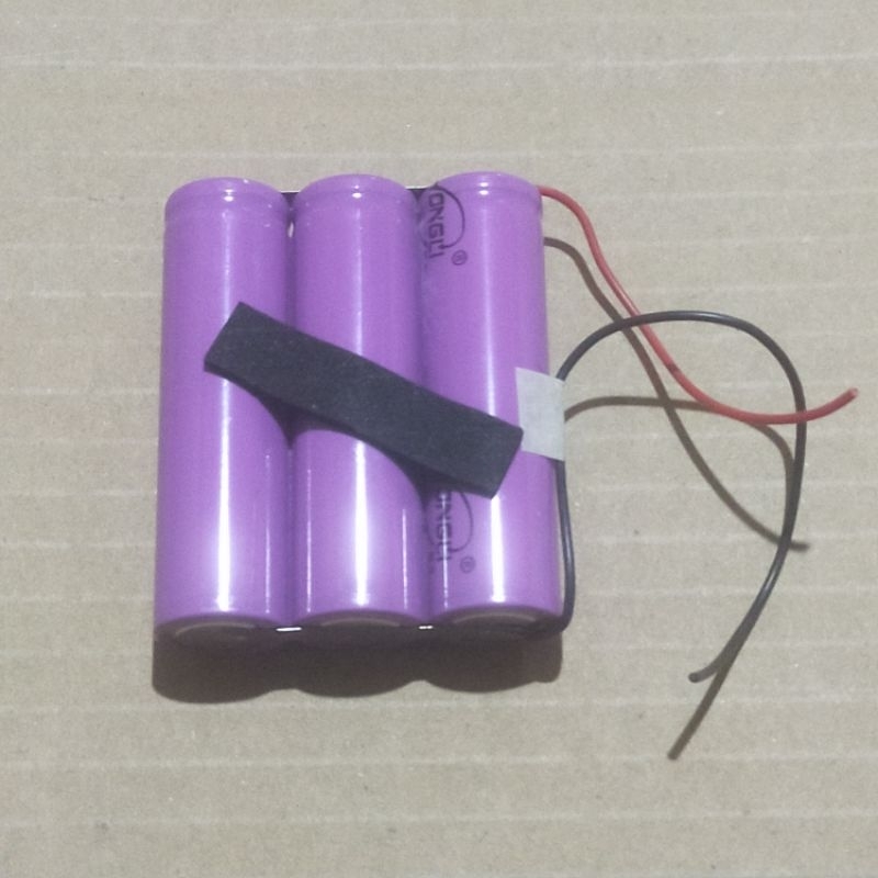 Baterai Lithium 3 x 3000 mAh / Baterai Senter Kepala 3 pcs