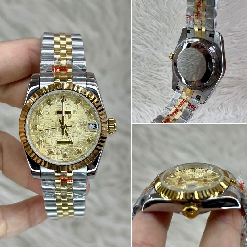 JAM TANGAN WANITA ROLEX OYSTER DATEJUST PREMIUM KW SUPER AAA DIAMETER 31mm #JAMTANGANROLEX