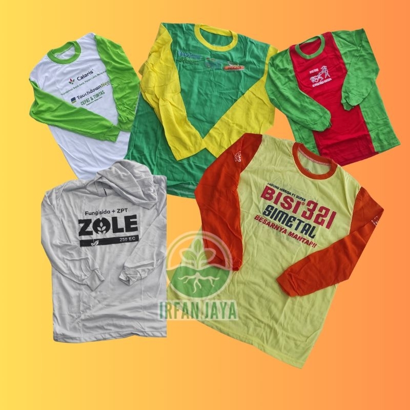 kaos pertanian murah/ kaos berkebun / kaos bertukang