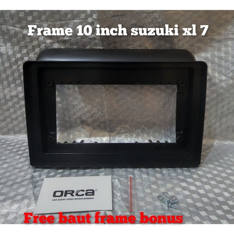 Frame head unit android 10 inch orca mobil suzuki xl 7
