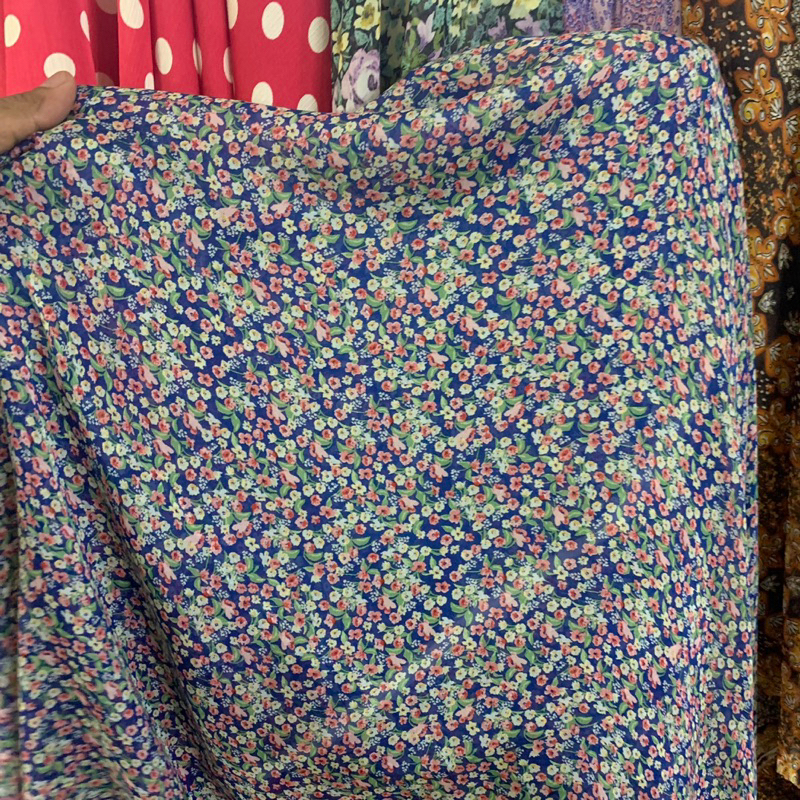 kain sifon motif - kain sifon sutra motif - kain sifon sutra premium