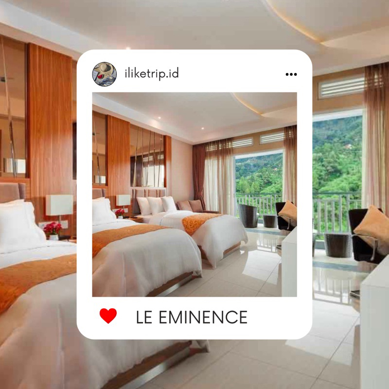 VOUCHER HOTEL LE EMINENCE PROMO