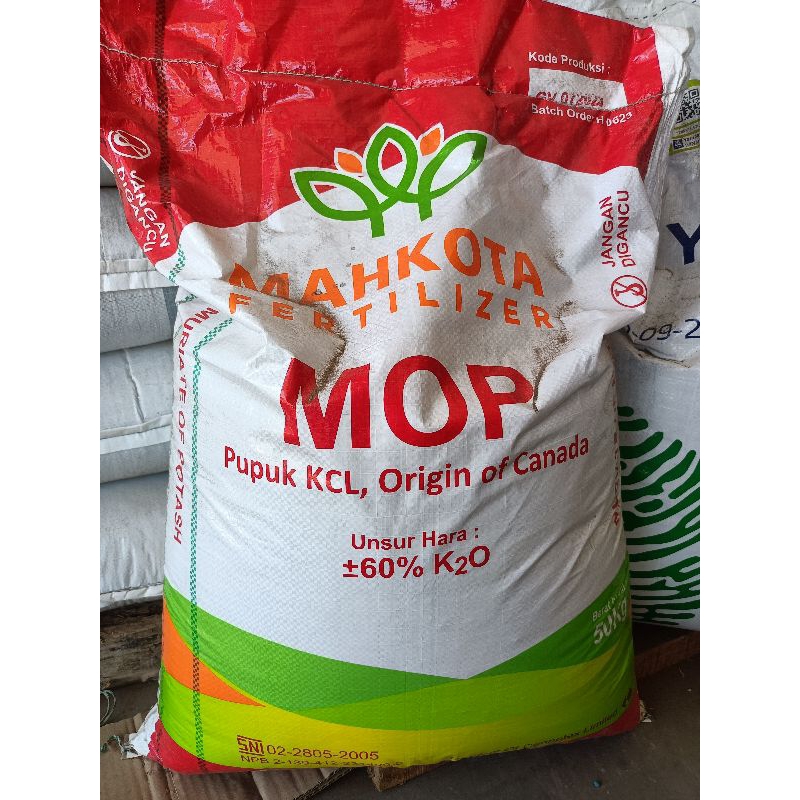 Pupuk KCL Mahkota Repack 500gram