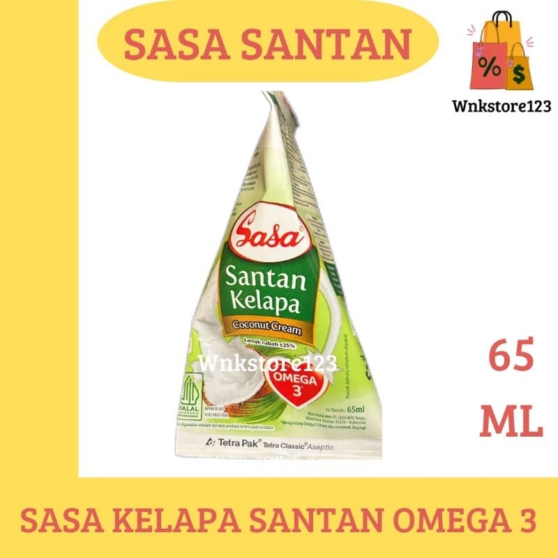 

Sasa Santan Kelapa Cair 65 ml