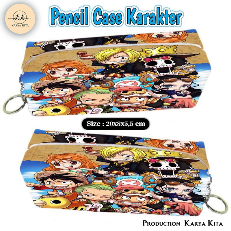 

[MIX PENCASE] pencil case karakter ONE PIECE TAK 02