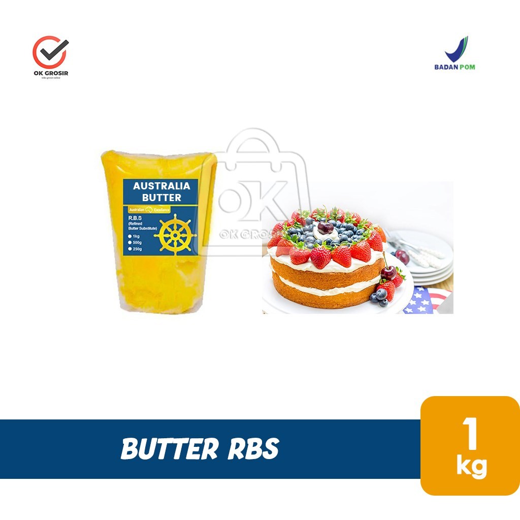 

Butter Australia RBS Pengganti Mentega / Refined Butter (1 Kg)
