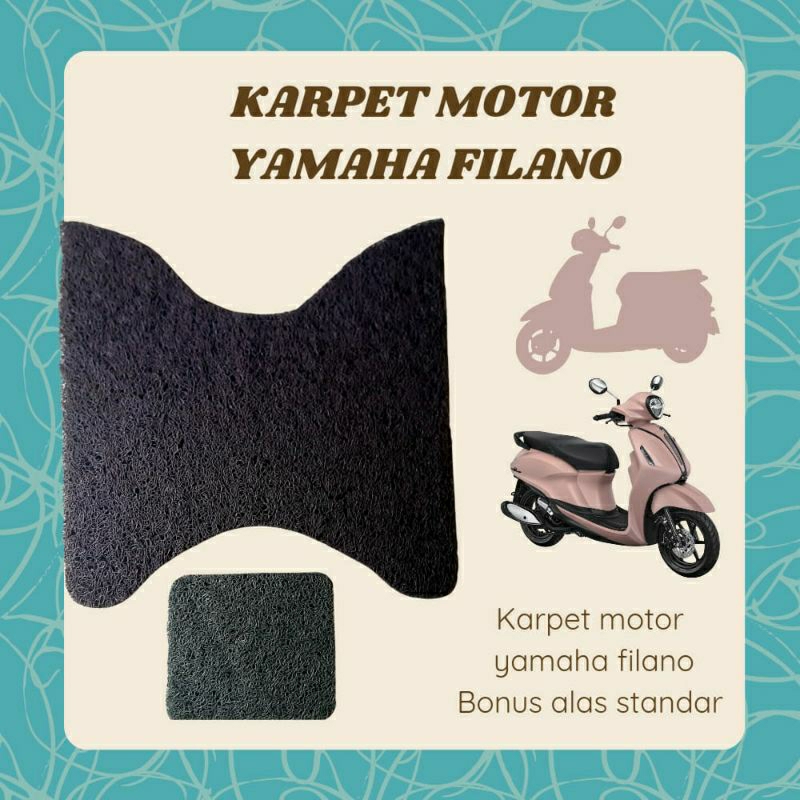 Karpet motor YAMAHA FILANO Karpet filano karpet mie FILANO karpet YAMAHA FILANO