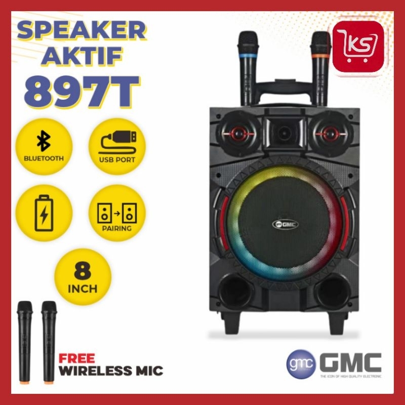 SPEAKER GMC 897T FREE 2 MIC