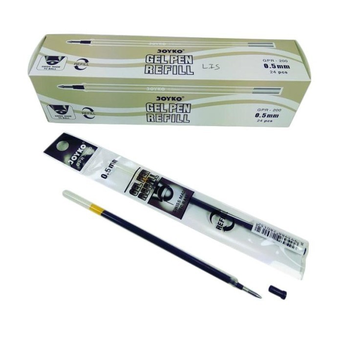 

Refil Pulpen Gel Joyko GPR-200 Hitam 0.5 mm