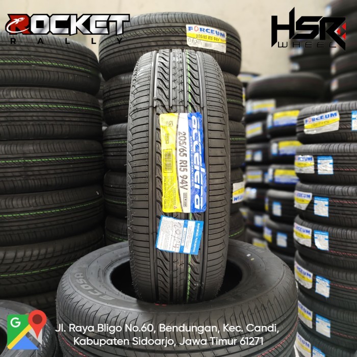 BAN MOBIL STANDAR INNOVA RING 15 UKURAN 205/65 RING 15 MERK ACCELERA ECOPLUSH