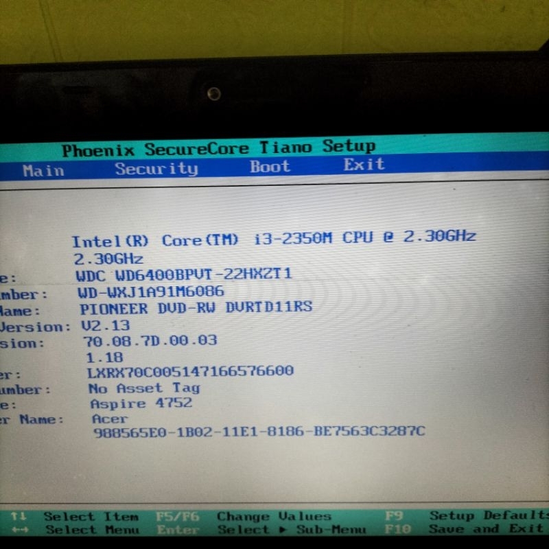 Motherboard Mainboard Mobo Mesin Normal Laptop Acer Aspire 4752 4750 4352