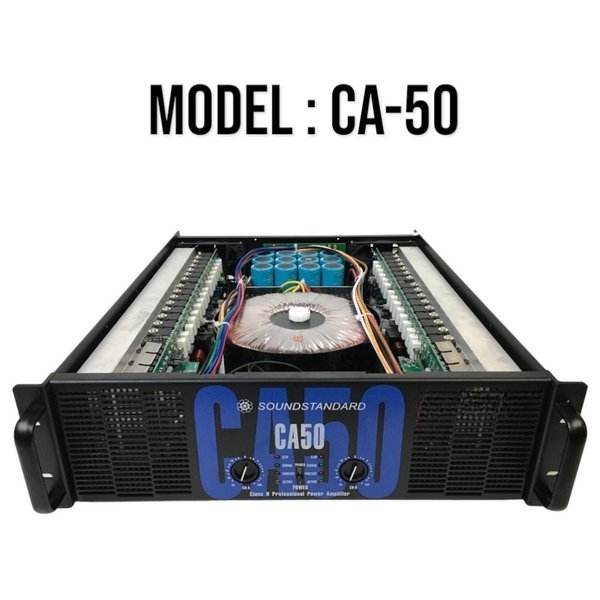 Power Amplifier Soundstandard CA-50/ CA50/ Driver Macro CA 50