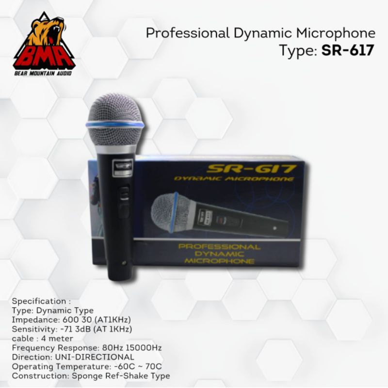 mic Sr 617 / Mic BMA / microphone / mik / Mic