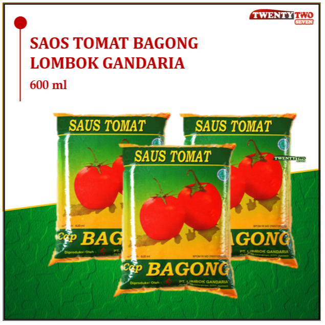 

Saus / Saos Tomat Bagong Lombok Gandaria 600 ml