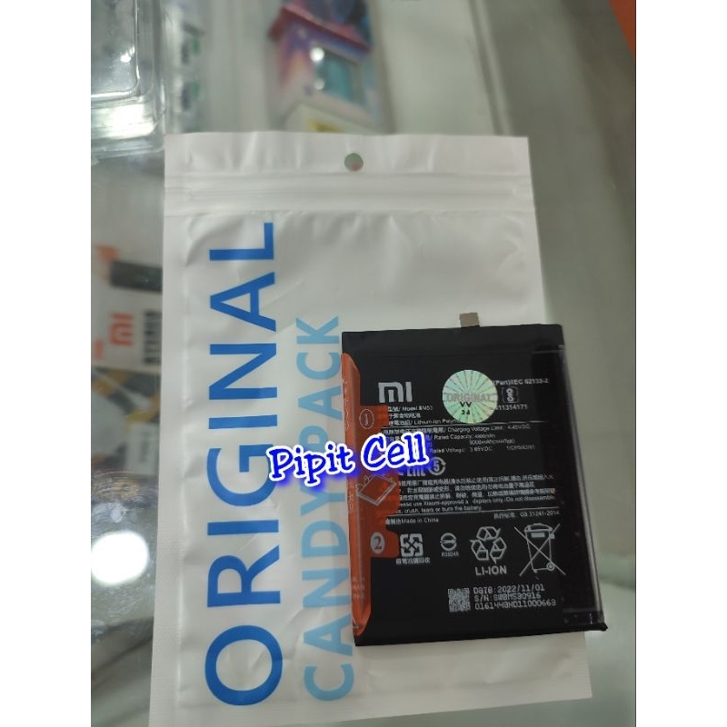 Baterai Batre Batrei Battery Xiaomi Mi10T Mi 10T Xiaomi Mi10T Pro Mi 10T Pro BM53 Original