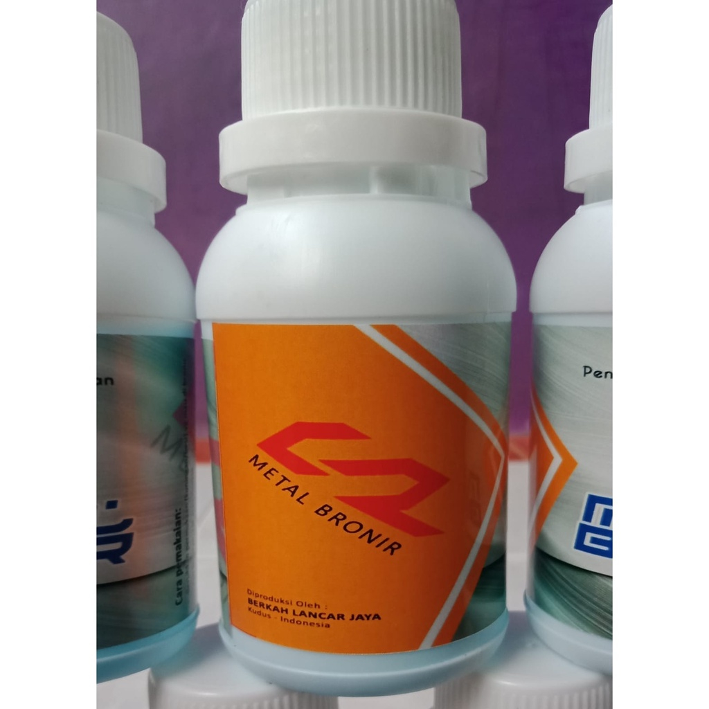 COD  METAL BRONIR 100ML POLES BRONIR BROUNIR PENGHITAM LOGAM BESI KUNINGAN SLIME ATIVATOR SR Metal B