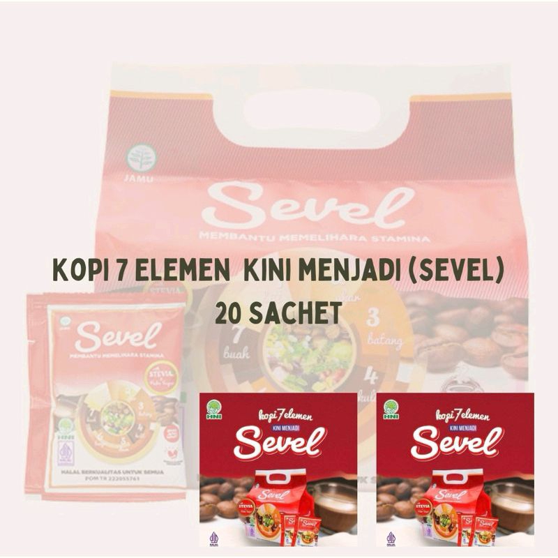 

Kopi Sevel 7 Elemen | Membantu Menjaga Daya Tahan Tubuh | Kopi HNI Sevel Per Pouch
