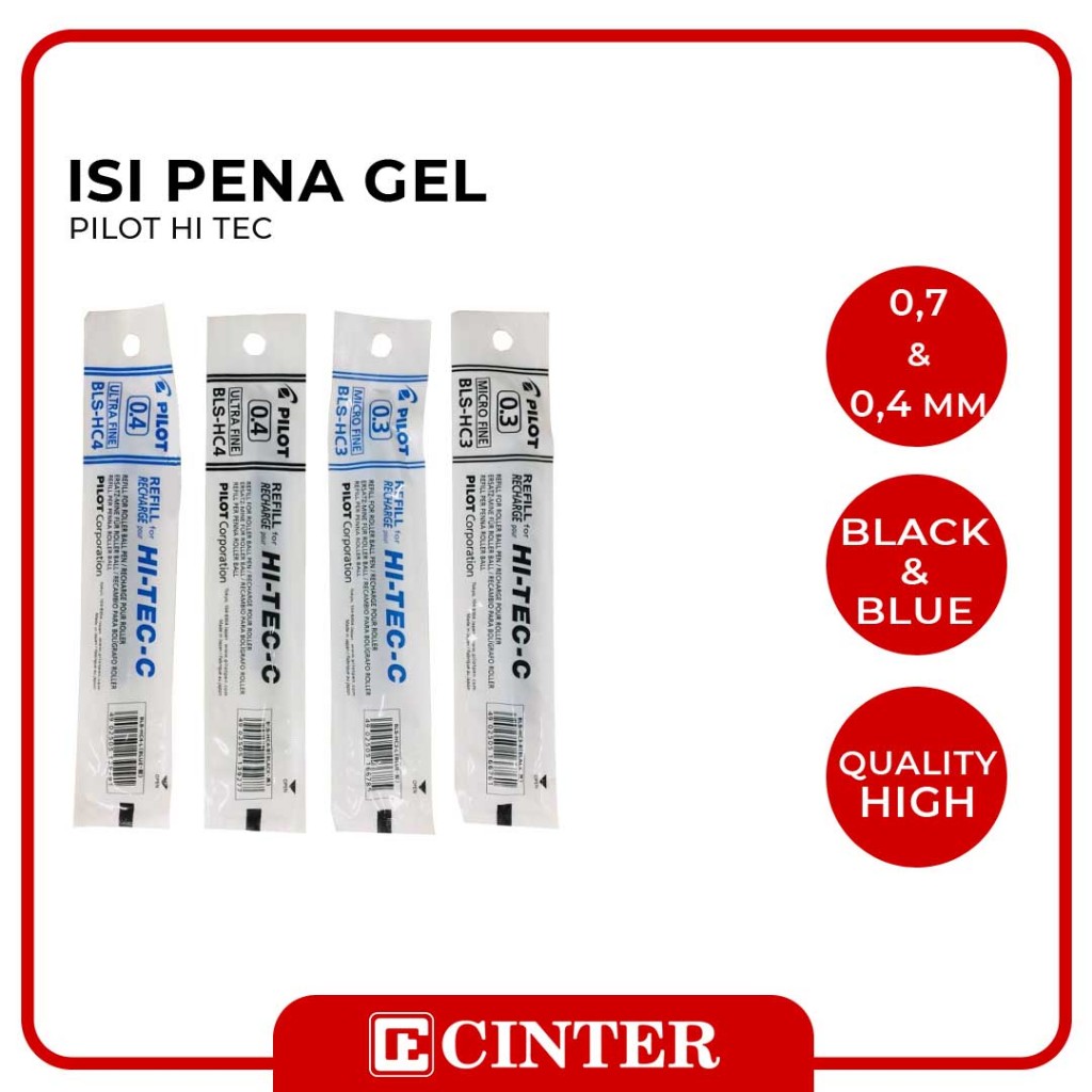 

PILOT - ISI PENA / ANAK PENA / REFILL PENA PILOT HI-TECH BLSHC