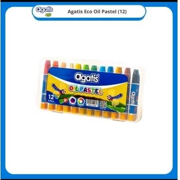 

Crayon/Oil pastel Agatis 12 warna