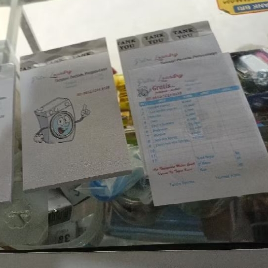 

NOTA CUSTEM LOGO DAN BRAND SENDIRI