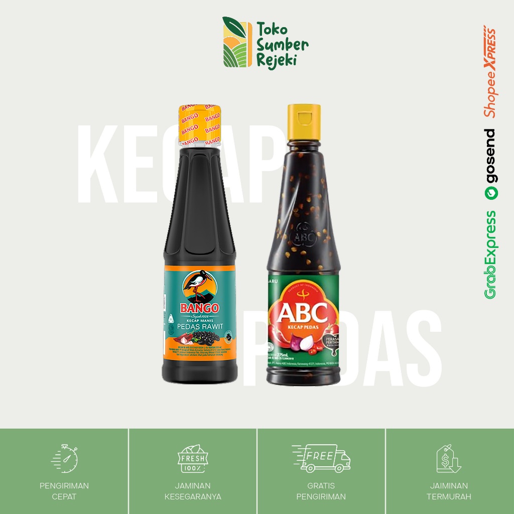 

Kecap Pedas Bago / ABC - Toko Sumber Rejeki Yogyakarta