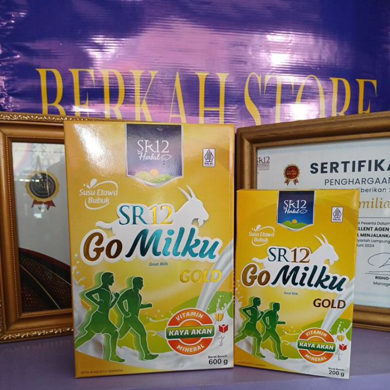 

Gomilku Gold SR12 Susu Kambing Etawa Rendah Kalori Lemak Tinggi Kalsium Bebas Gula