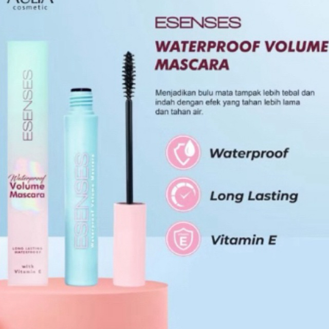 MASCARA ESENSES EVANY WATERROOF || ESENSES MASCARA - ESENSES WATERPROOF VOLUME  MASCARA