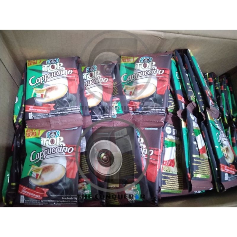 

HARGA 1 SACHET Top Coffee Cappucino Top Kopi Kapucino