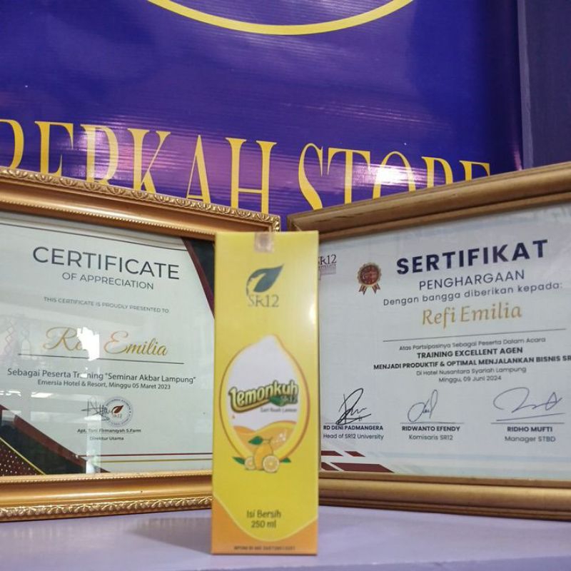 

SARI LEMON MURNI LEMONKUH SR12 DIET/OBAT RADANG