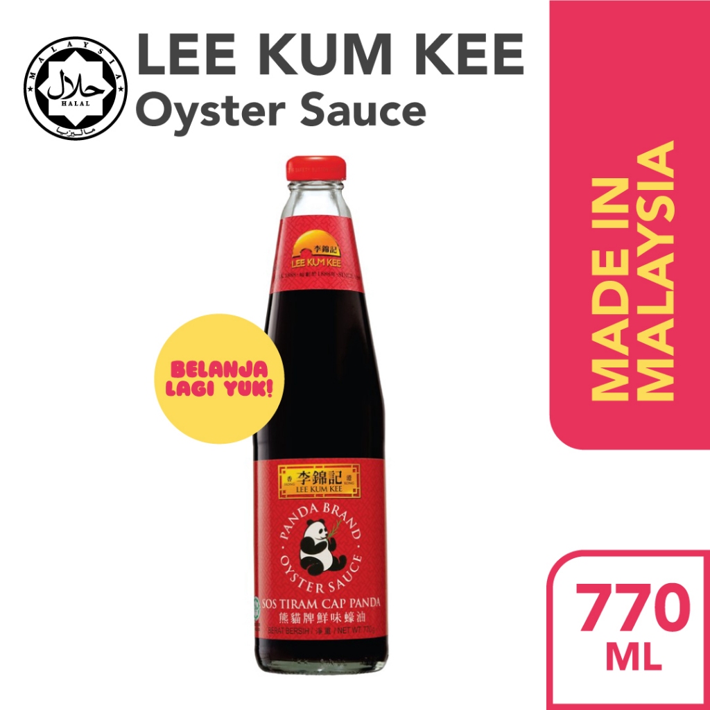 

LEE KUM KEE / LKK SAUS TIRAM / OYSTER SAUCE Panda Brand (770ml)